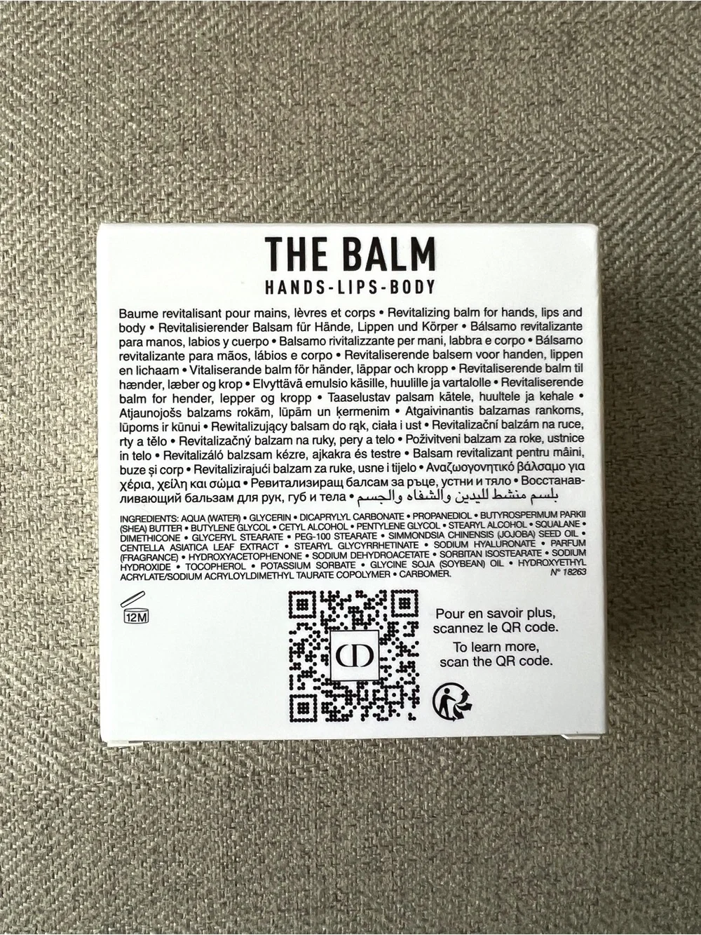 DIOR  Le Baume Revitalizing Multi-Use Balm